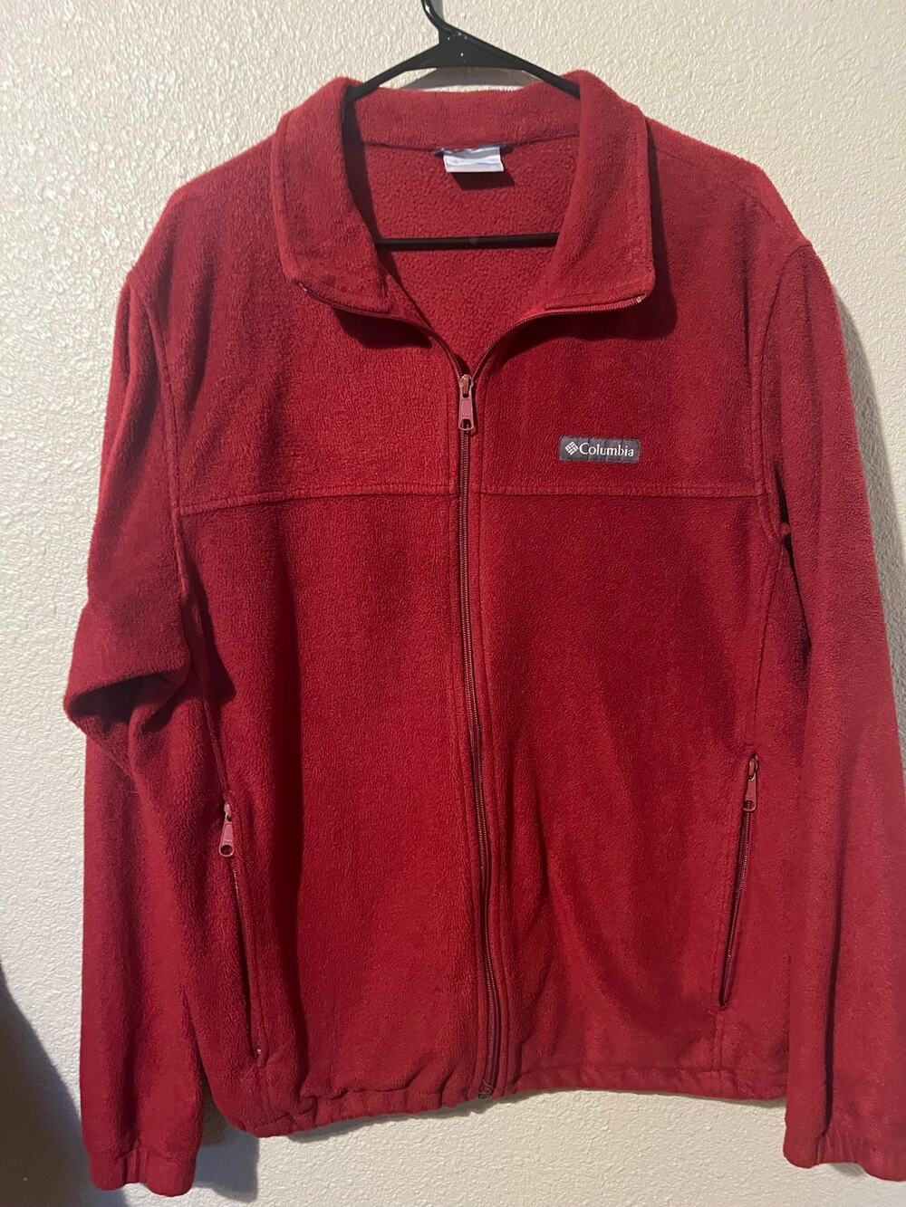 Columbia men’s full zip fleece size extra large